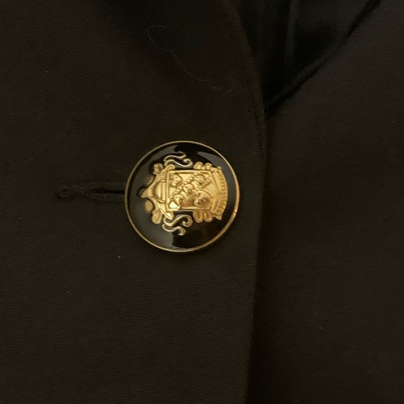 Dynamite Black Blazer With Gold Studs on Shoulders - Picture 3 of 8